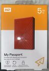 Western Digital My Passport 5TB  Portable External 