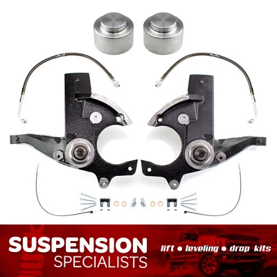 3" Front 2" Rear Lift Kit w/ Spindles For Chevy Buick Oldsmobile G Body - Image 1 of 4