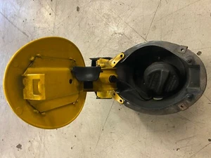 1997-2004 C5 CORVETTE OEM Yellow GAS FUEL HINGE CAP Assembly - Picture 1 of 3