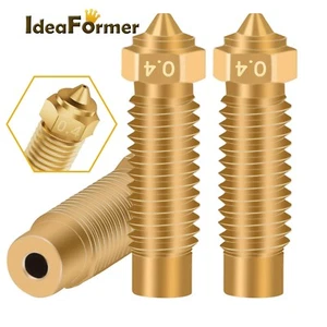 Boquilla de latón de 5 piezas de 0,4 mm para impresoras 3D Elegoo Neptune 4 Plus/4 Max - Imagen 1 de 7