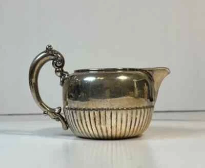 Wilcox Silverplate Co Crema de Café con Caño Cuádruple Plato Tetera Victoriana Foto 1 de 4