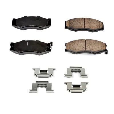 Juego de pastillas de freno de disco delanteras para Nissan, INFINITI, Máxima, Pickup, Stanza, D21 Foto 1 de 2