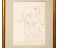 Jean Cocteau Drawing Nude Male Gay French Portrait Profile Classical sailor