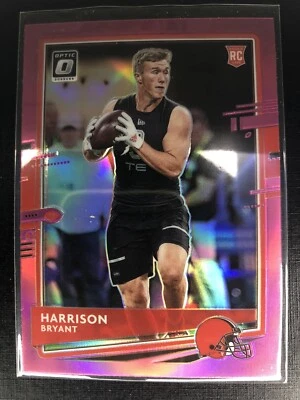 2020 Donruss PINK OPTIC PREVIEW Harrison Bryant  RC Cleveland Browns - Image 1 of 2