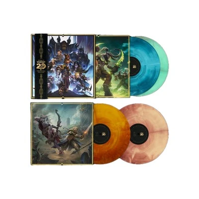 World of Warcraft: 20 Years of Music – "Seasons of Azeroth" Color Vinyl – NEW - Image 1 of 4