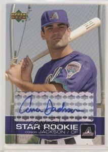 2003 Upper Deck Prospect Premieres Auto Conor Jackson #P21 Auto - Picture 1 of 4