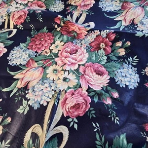 Waverly Stoffrest Summertime My Favorite Things Rosen Tulpen Victorian 90er - Bild 1 von 13