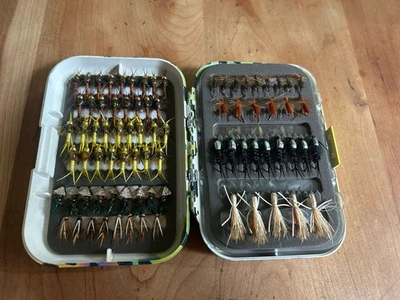 162 Fly Shop Dry, Nymph, & Wet Fishing Trout Flies Montana - Image 1 of 4