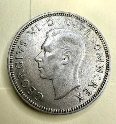 1940 Great Britain Shilling • George VI • Silver Coin - Image 1 of 4