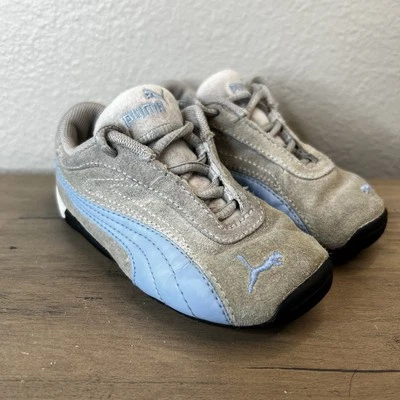 Zapato Deportivo PUMA Niños Pequeños Talla 6 Cuero Suave Suela Deportiva Flexible De Colección Foto 1 de 4