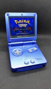 Game Boy Advance SP - Edition Kyogre - Ecran IPS - Batterie HC - Imagen 1 de 7