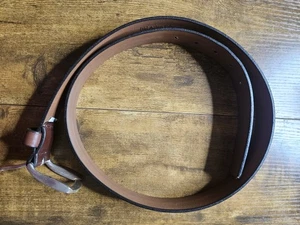 Allen Edmonds "DRY FORK" Leder Freizeit Gürtel #37282 Gr. 38/95 braun Made in USA - Bild 1 von 7