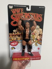 WWE Mattel LJN STONE COLD STEVE AUSTIN CHASE Black Card