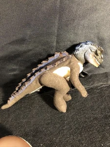 Godzilla Film 1998 Spielzeug weicher Plüschkörper harter Kopf 7 Zoll Schlüsselanhänger - Bild 1 von 4