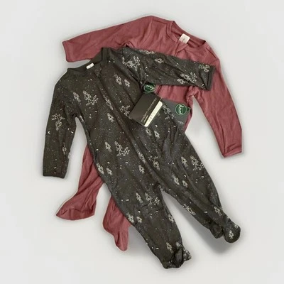 Gerber Modern Moments SleepNPlay Dormir Una Pieza - Lote de 2 Bebés 3-6M NUEVO Foto 1 de 4