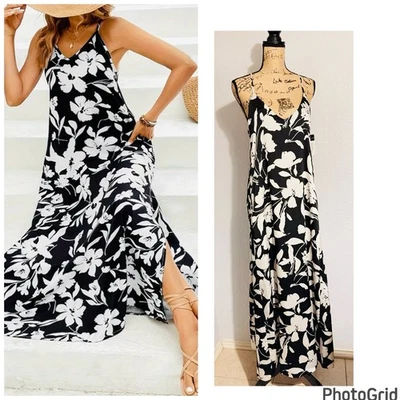 Maxi Vestido Floral Tahari Foto 1 de 4