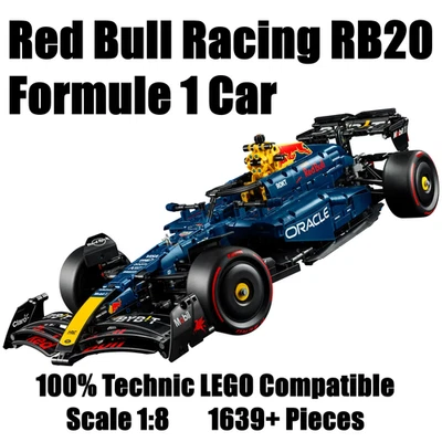 Technic-L *** F1 Red-Bull Racing RB20 *** Comp: 42206, NEW IN BOX, 1639+ Pcs - Image 1 of 4