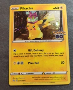 Pikachu SWSH234 SWSH: Sword & Shield Promo Holo Pokemon Tcg Card Lightly Played - Picture 1 of 2