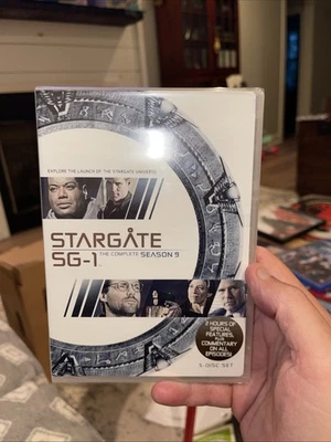 💫 Stargate SG-1: Season 09 (New Sealed DVD, 2005) See Pictures! Free Shipping - Image 1 of 4