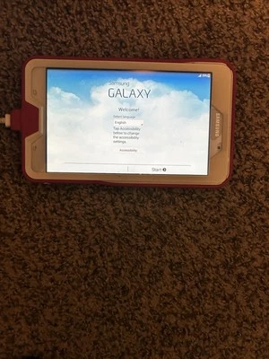 SAMSUNG GALAXY TAB 4 - Blanco - Caja Original Otter Box y Cargador y Teclado  Foto 1 de 4