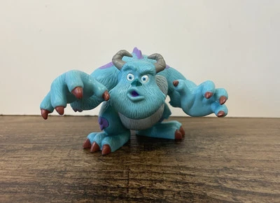 迪士尼皮克斯怪物Sully 2“恐慌姿势蛋糕装饰人偶PVC — 第 1/4 张图片
