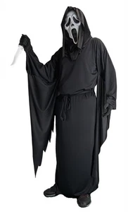 Childs Scream Movie Ghost Face Halloween Fancy Dress Costume - Picture 1 of 13