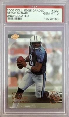 Steve Mcnair 2000 Collectors Edge graduado sin circular #132 PSA 10 gemas como nuevo/5000 Foto 1 de 3
