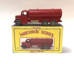 Vintage Lesney Custom Matchbox 11b Tanker w/Bedford cab 1 of a Kind Custom Resto - Picture 1 of 3