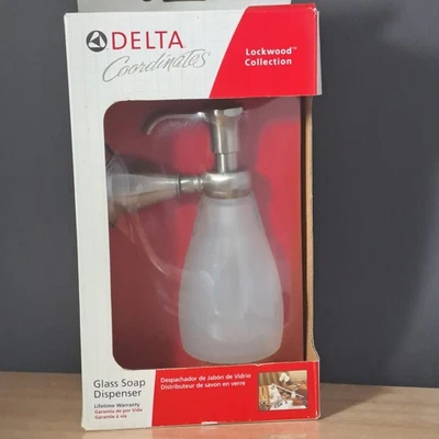 Delta Coordinates Lockwood Collection Soap Dispenser Wall Mount Stainless Steel - Image 1 of 4