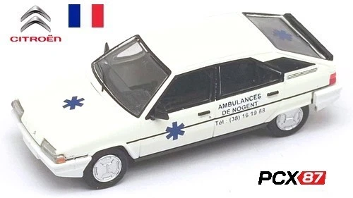PCX87 Citroen BX berline Phase 1 (1983) "VSL - Nogent" - PCX - Scale 1/87 - HO