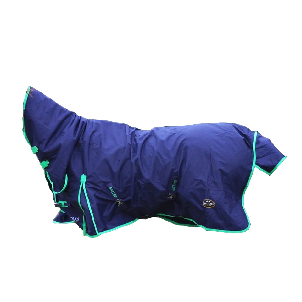 Gallop Trojan  Lightweight 0g Combo Turnout Rug Navy/ Green- 786 - Image 1 of 1
