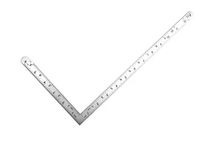 Shinwa 87398 12" x 6" Stainless Steel Squares Imperial Graduations in 1/16ths... - Picture 1 of 2