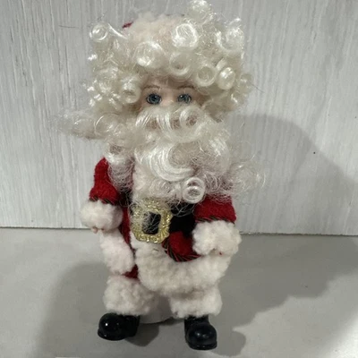 Muñeca de porcelana Marie Osmond "Petite Amour" coleccionable Papá Noel 7" de alto Foto 1 de 4