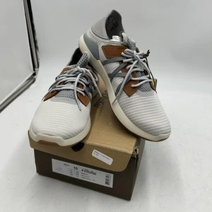 Olukai Mio Li Shoes Mens Size 10 Mist Grey Poi Athletic Sneakers 10440-DW25 New - Picture 1 of 10