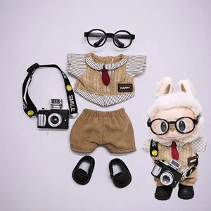 (SIN MUÑECA) Juego de 5 piezas de ropa para traje de muñeca de peluche The Monster de 17 cm - Imagen 1 de 2