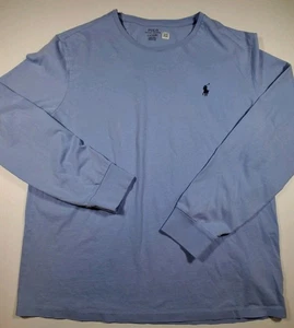 Polo Ralph Lauren Long Sleeve Pulliver Crew Neck Mens Large - Picture 1 of 8