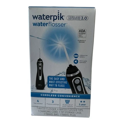 Waterpik - Cordless Advanced Water Flosser (WP-582) - 4 Tips & Travel Case - Image 1 of 3