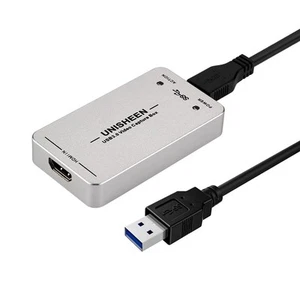 Unisheen 1080P60 HDMI Video Capture Card,USB 3.0 HDMI Video Capture Device, F... - Bild 1 von 8