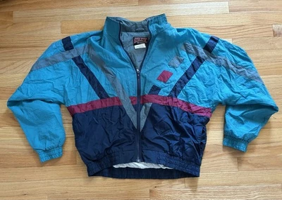 Vintage Athletic Works Windbreaker Jacket Coat Men’s Size L - Image 1 of 4