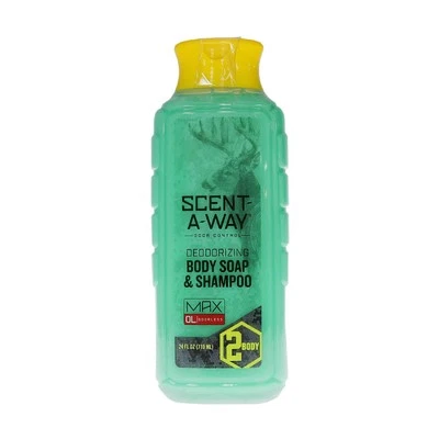 Scent A Way MAX Liquid Soap 24oz Odor Eliminating Body Wash Shampoo Eco Friendly - Image 1 of 4