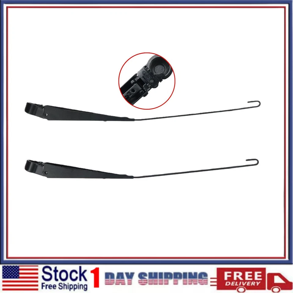 Juego de brazos limpiaparabrisas delantero para Ford Bronco 1991-1996 Ford F-150 1991-1996 Foto 1 de 4