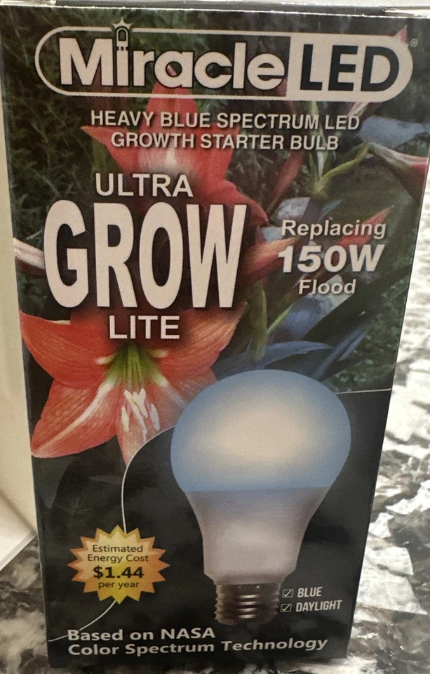 Miracle LED Heavy Blue Spectrum absolute daylight Ultra Grow Light Replaces 150W - Image 1 of 4