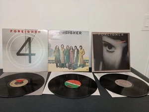 Foreigner LP Lot 3 Inside Information, Self Titled, 4 - Picture 1 of 24