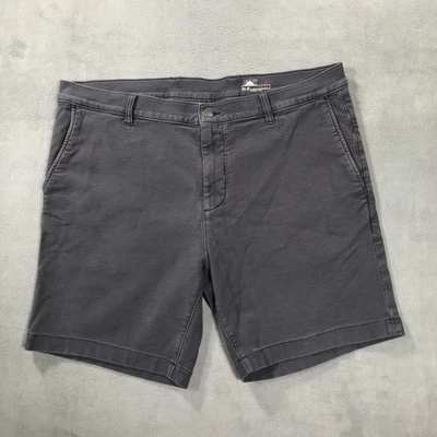 Pantalones Cortos Chinos Faherty Para Hombre Talla 36 Azul Elastizados Terry 7" Sarga Suave Preppy Playa Foto 1 de 4