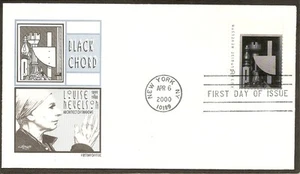 US Scott # 3381 Louise Nevelson FDC,Black Chord ,Artmaster cachet. - Picture 1 of 1