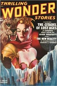THRILLING WONDER STORIES vintage comic book cover POSTER adventure 20x30 NEW - Picture 1 of 1