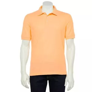 Polo uomo Croft & Barrow cotone piqué golf pullover sportivo maglietta - Foto 1 di 1