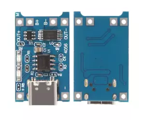 1 PCs 5V 1A 18650 Lithium Battery Charging Board TP4056 USB Type C Charge Module - Picture 1 of 2
