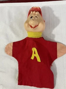 Vintage Alvin & The Chipmunks Hand Puppet Knickerbocker 1963 MCM Toy - Picture 1 of 5