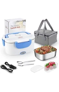 Fiambrera Calefacción Eléctrica 110V Portátil para Coche Oficina Calentador de Alimentos Contenedor - Imagen 1 de 17